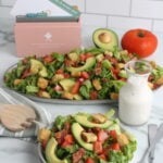 Bacon Lettuce Tomato Avocado Salad