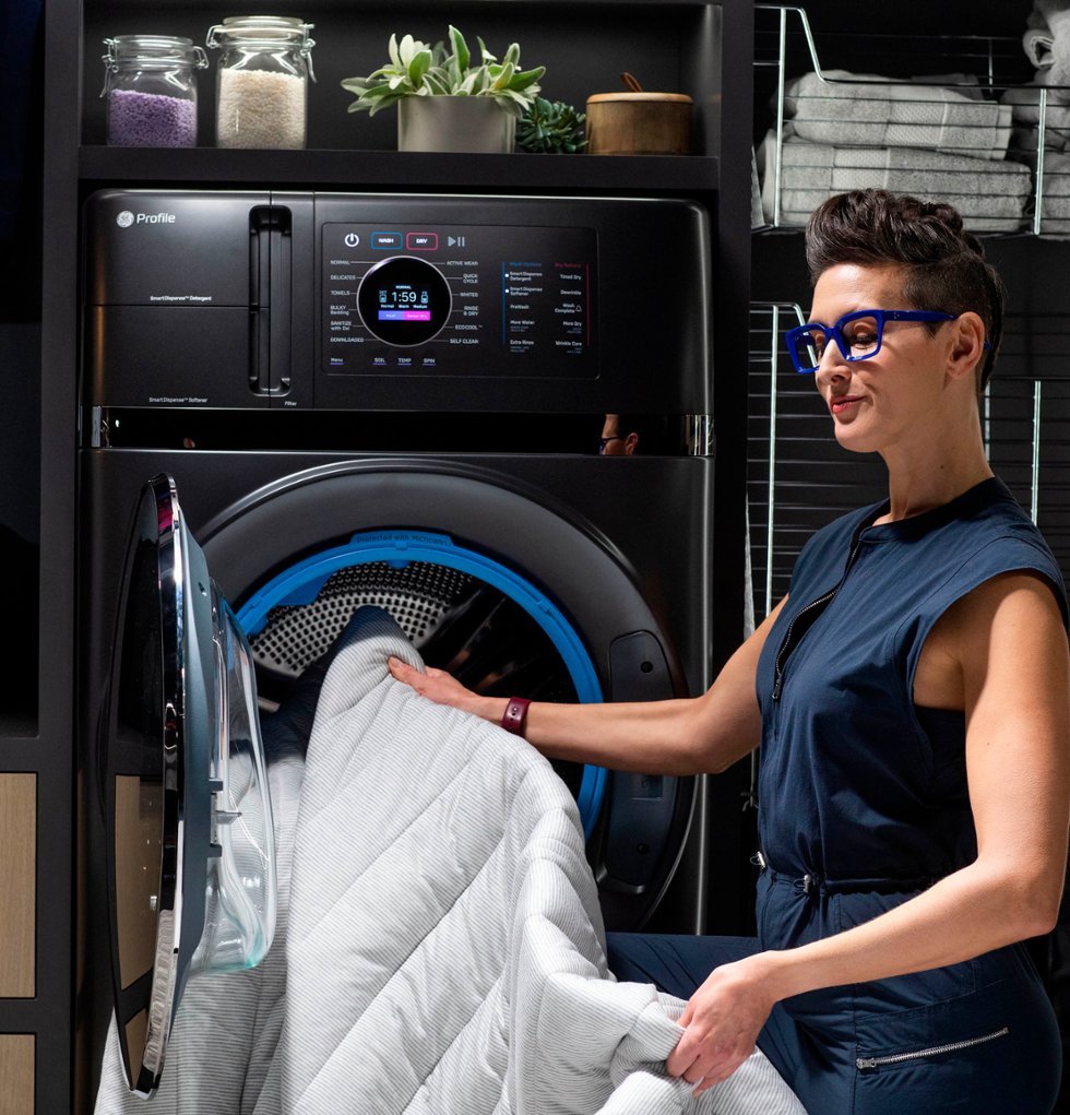 ge profile washing bedding