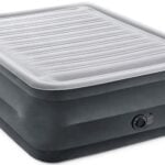 intex queen dura beam air mattress 22 in