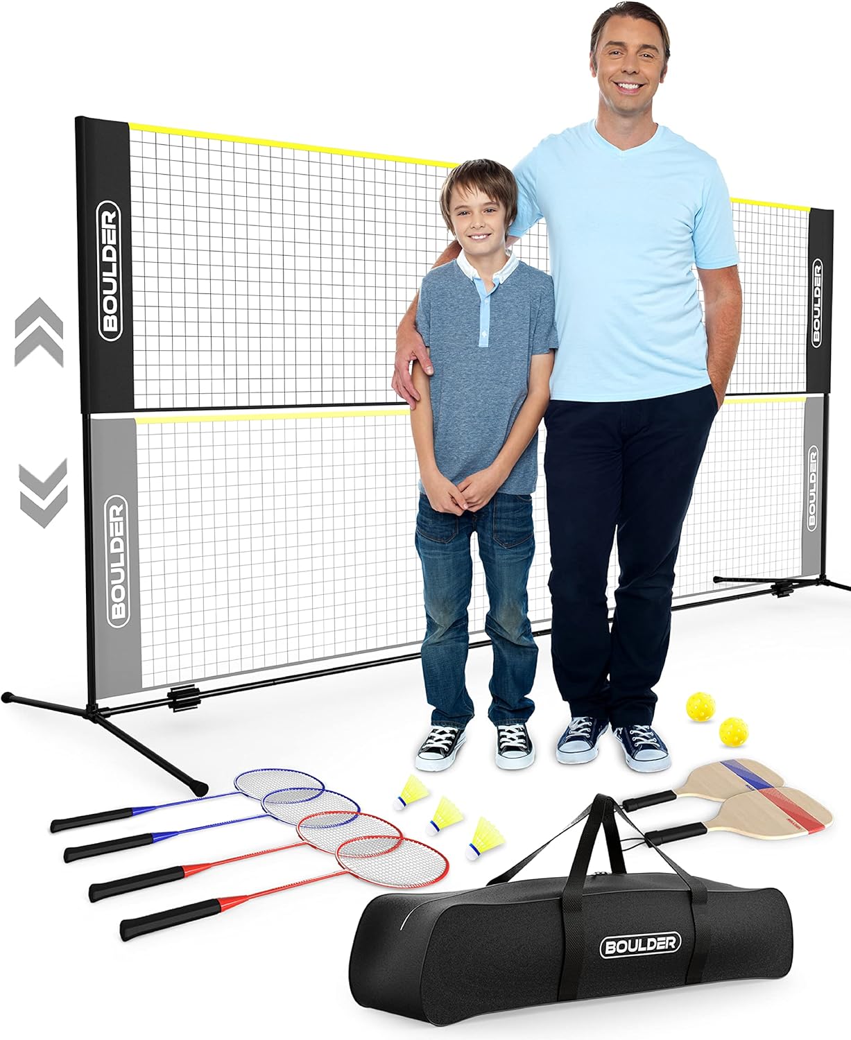 man and boy sports set