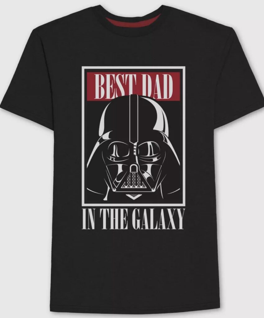 star wars father's day tee 
