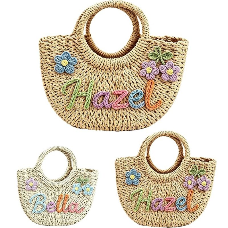 straw bags