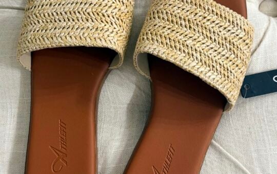 athlefit slide sandals