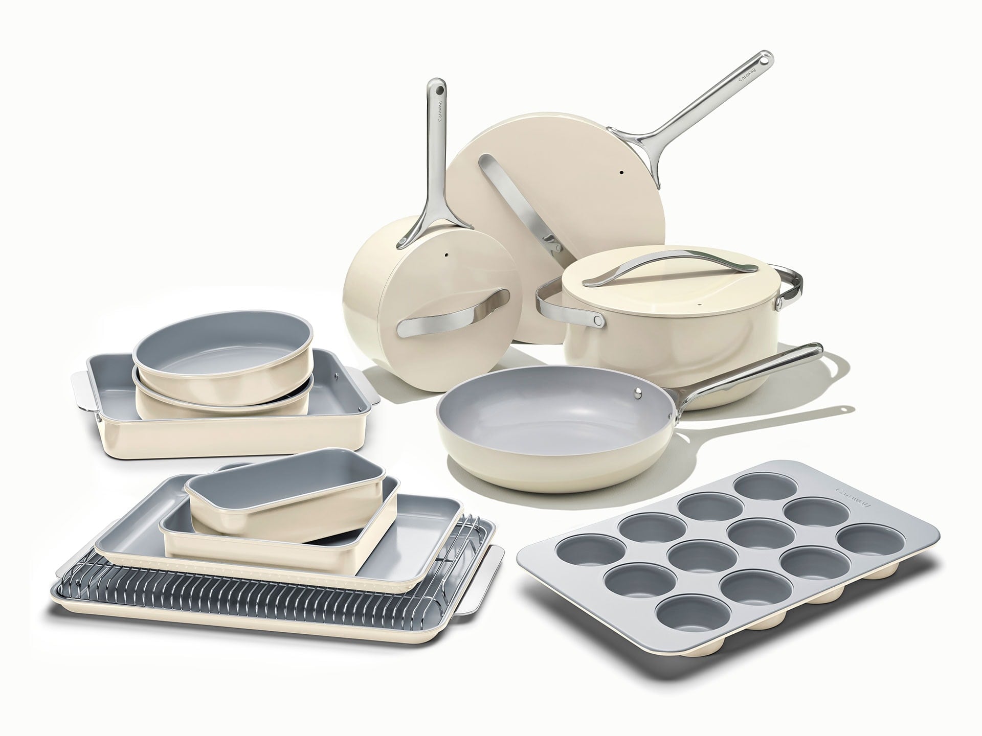 cream cookware