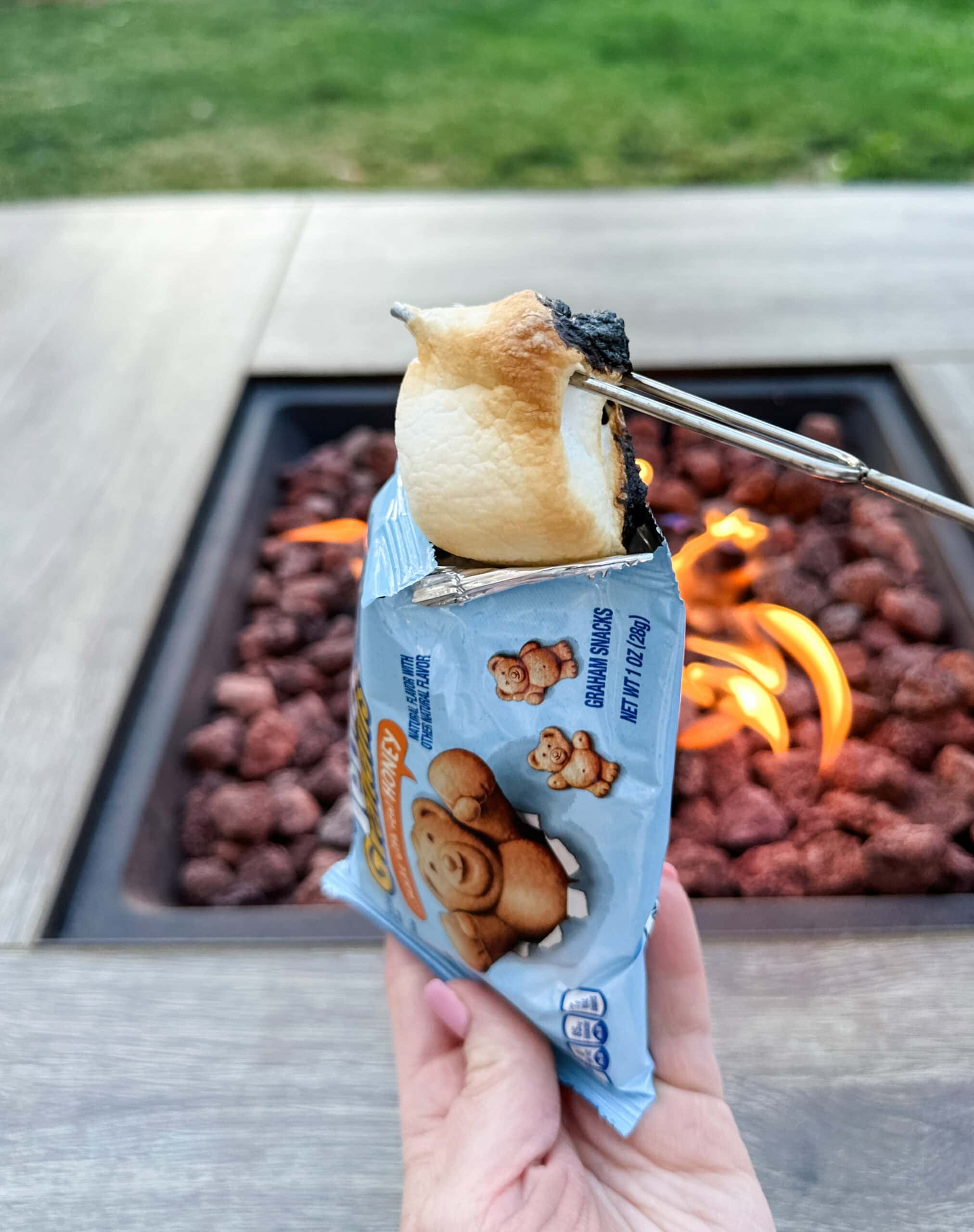 making a walking smores