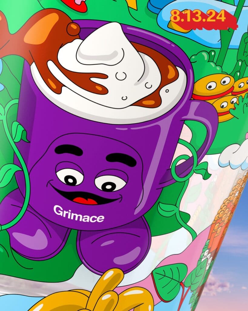 collector cup grimmace design