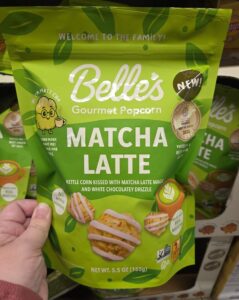 matcha popcorn