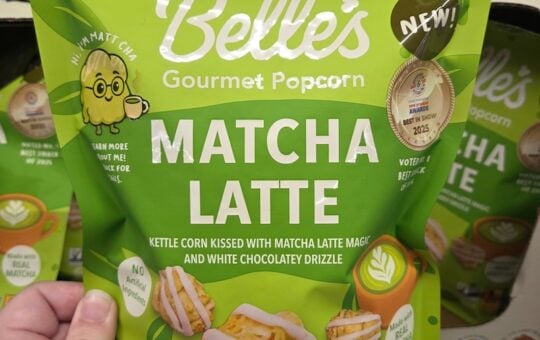 matcha popcorn