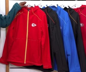 NFL Officially Licensed Hooded Jackets QVC