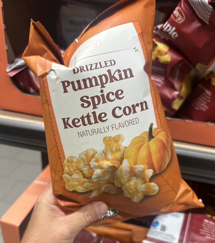 pumpkin spice kettle corn 