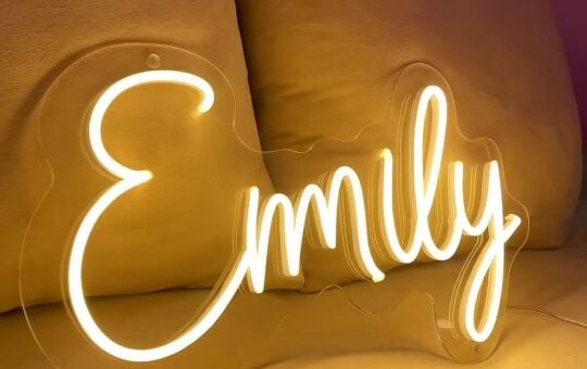 neon sign