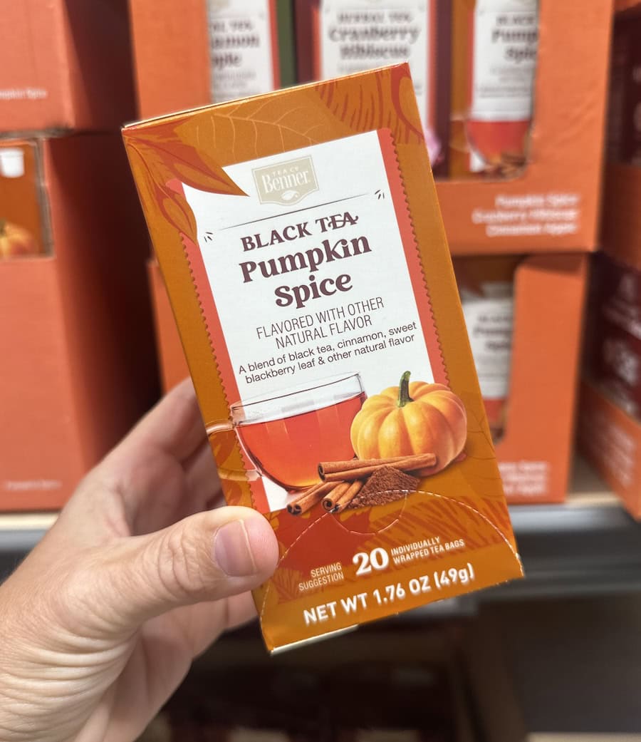 pumpkin spice tea 