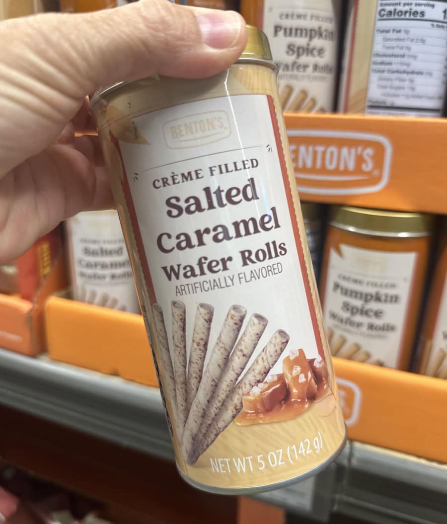 fall wafer rolls