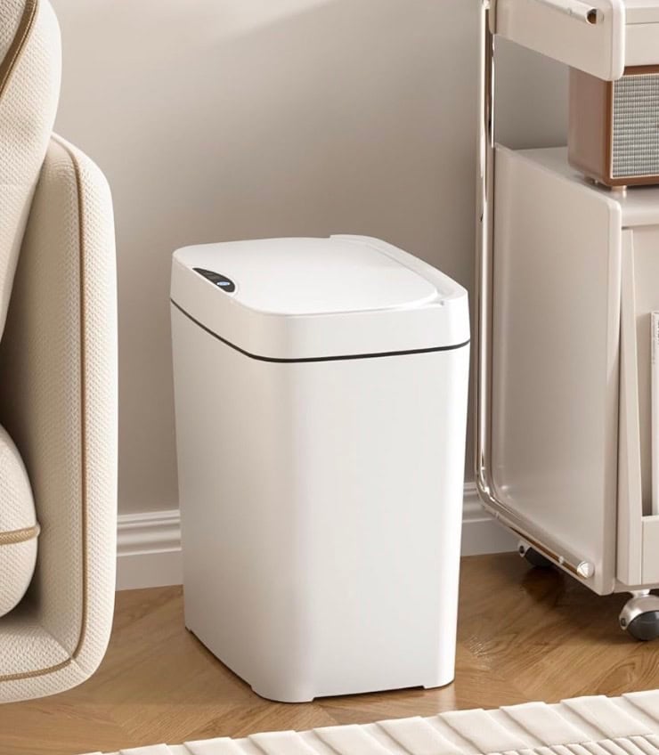 automatic motion sensor bathroom trash can 2.7 gallon 2 pack vanpopubs