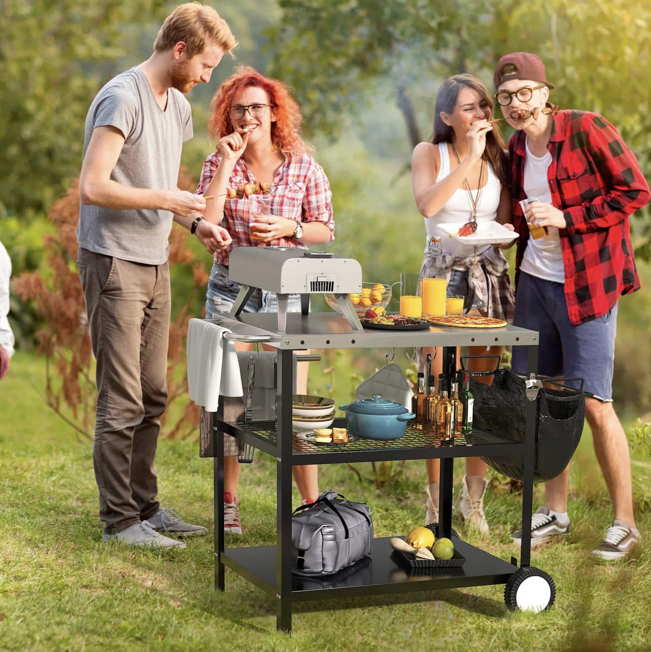 barbecue table