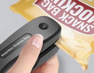 mini bag sealer neatest black