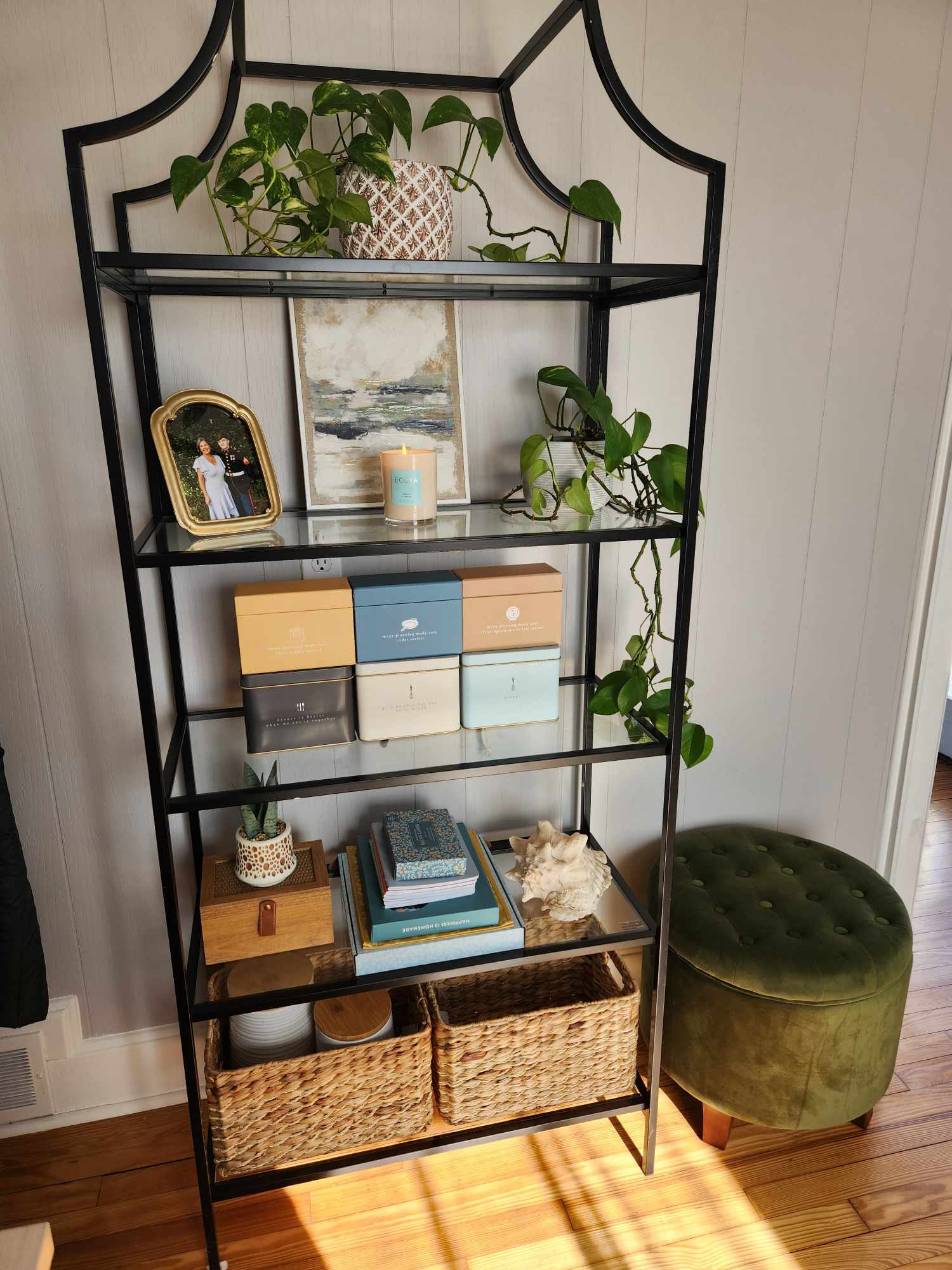 Nola Bookshelf Styled