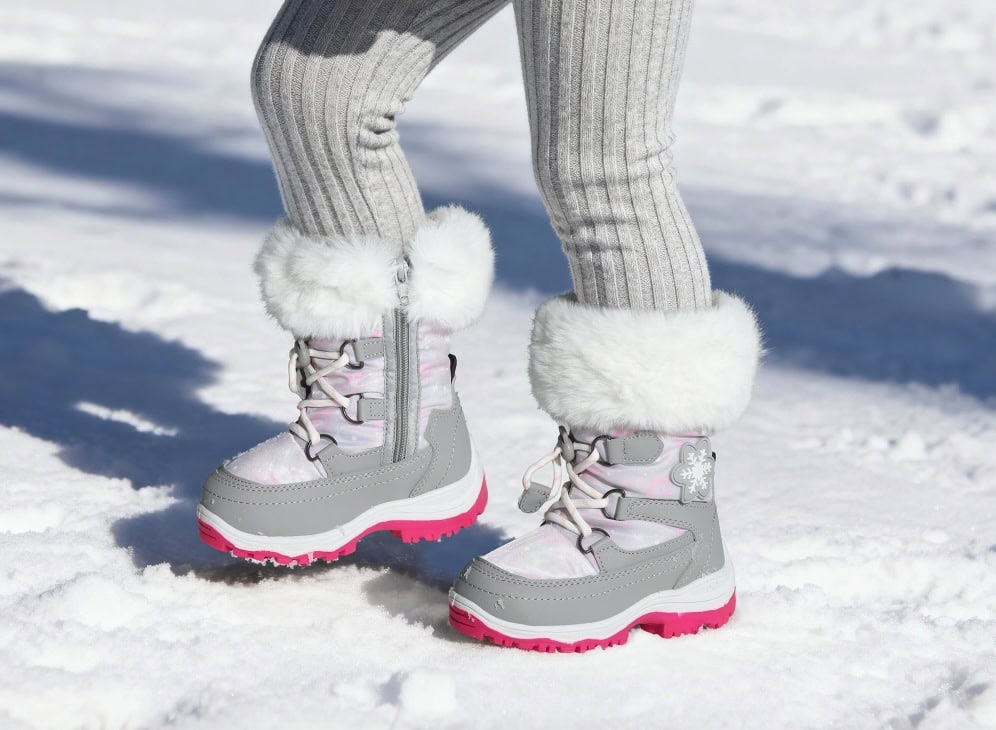 DREAM PAIRS Girls Winter Snow Boots Faux Fur Lined DREAM PAIRS Girls Winter Snow Boots Faux Fur Lined