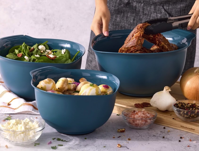 KitchenAid Universal Nesting Plastic Mixing Bowls