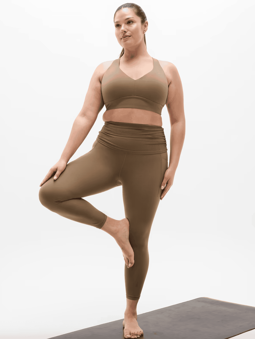 Salutation Stash Fold Over 7:8 Legging