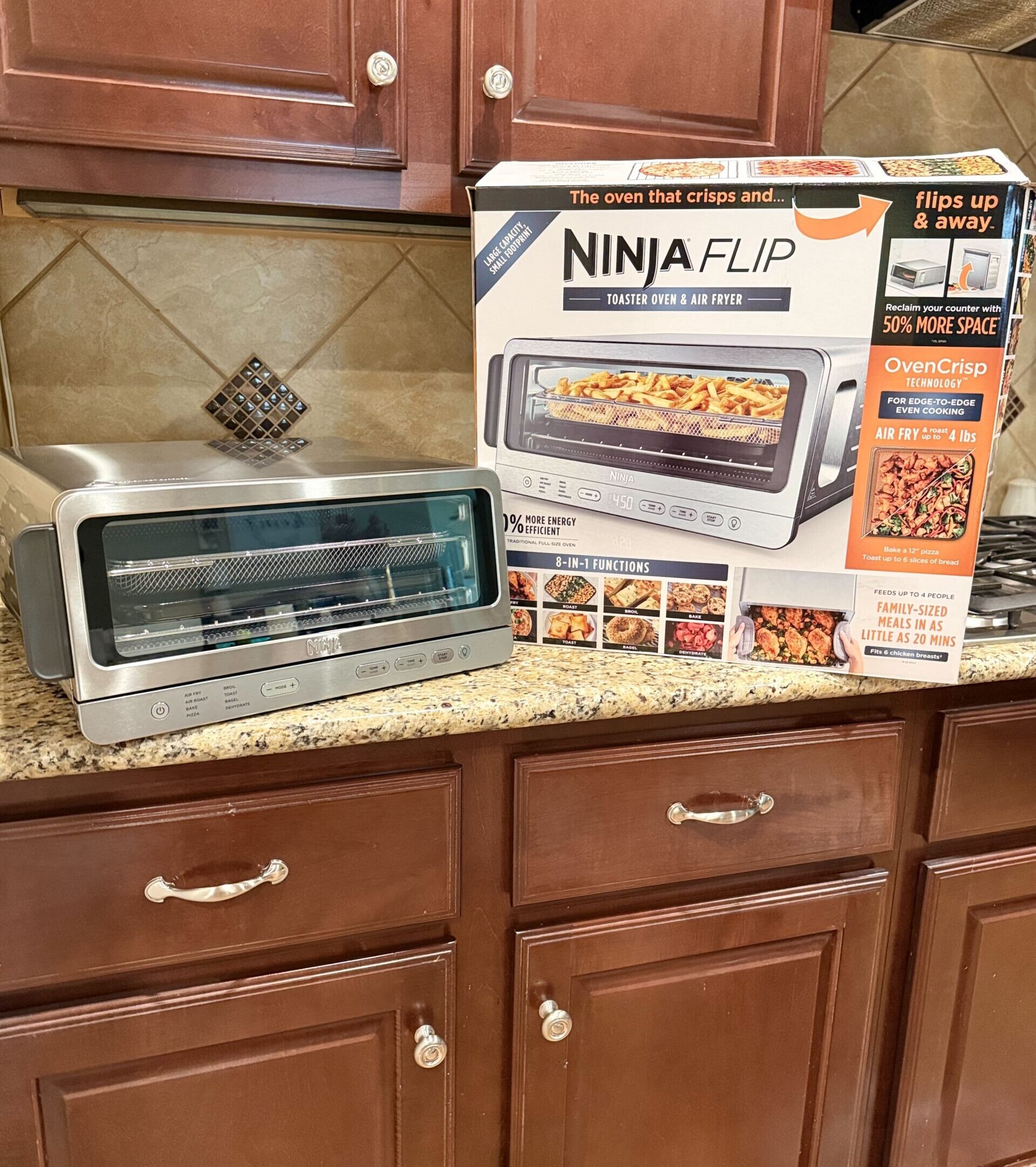 ninja flip toaster