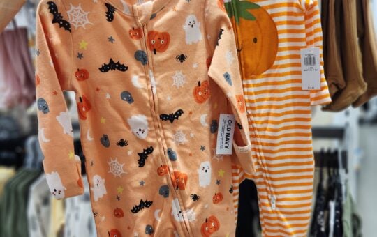 Old navy halloween pajamas onesies