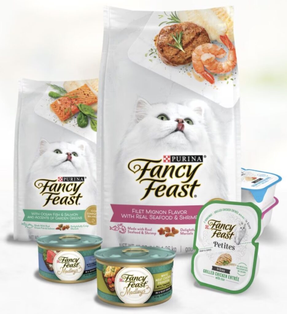 fancy feast cat food