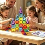 YXOTJHS Mini Magnetic Tiles Set
