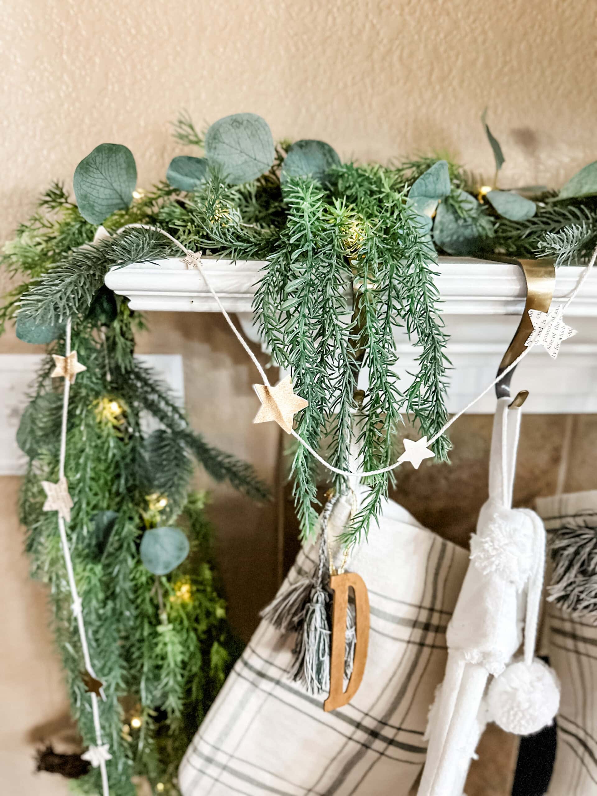 Star paper Garland