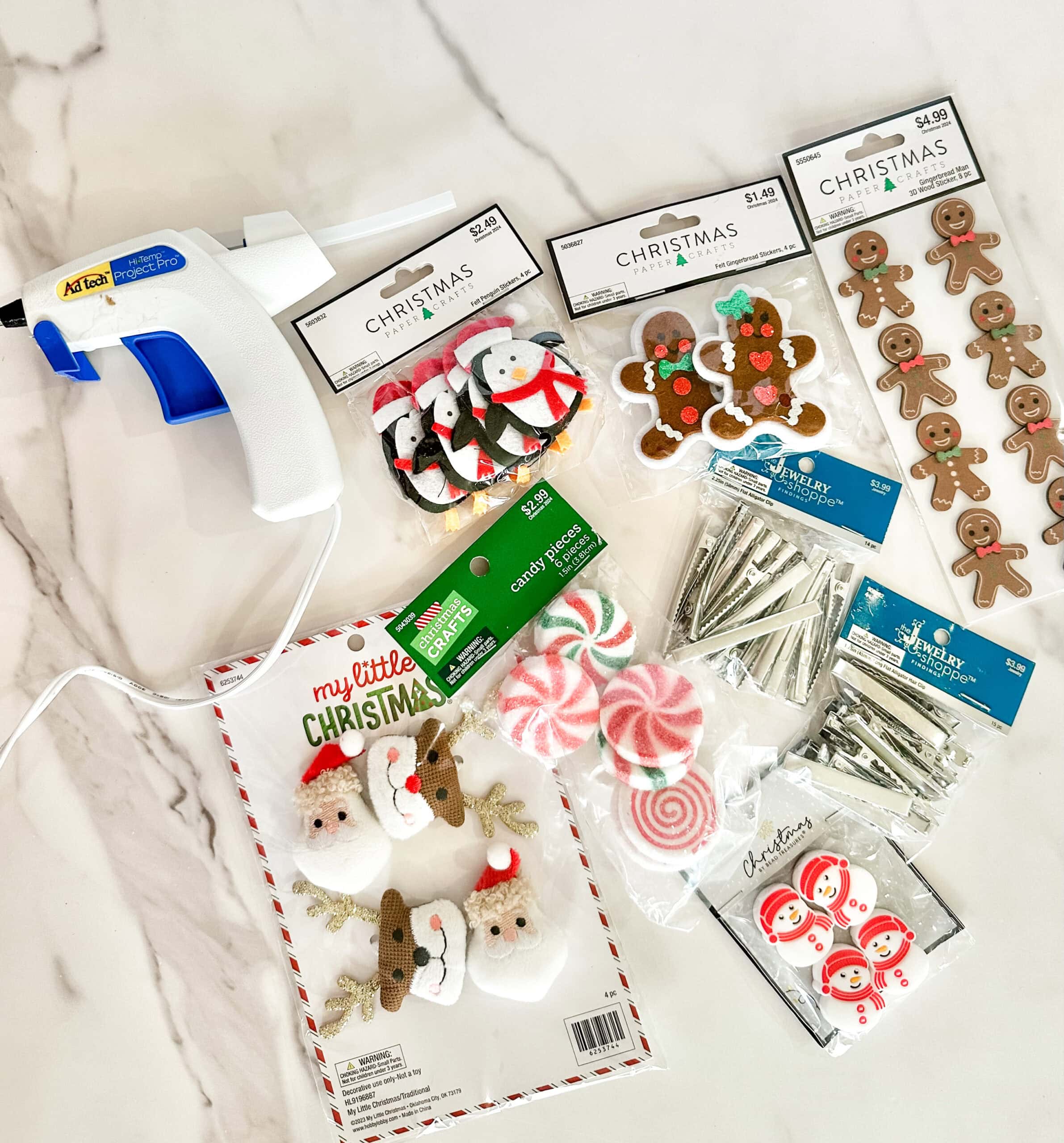 supplies for hair clips 