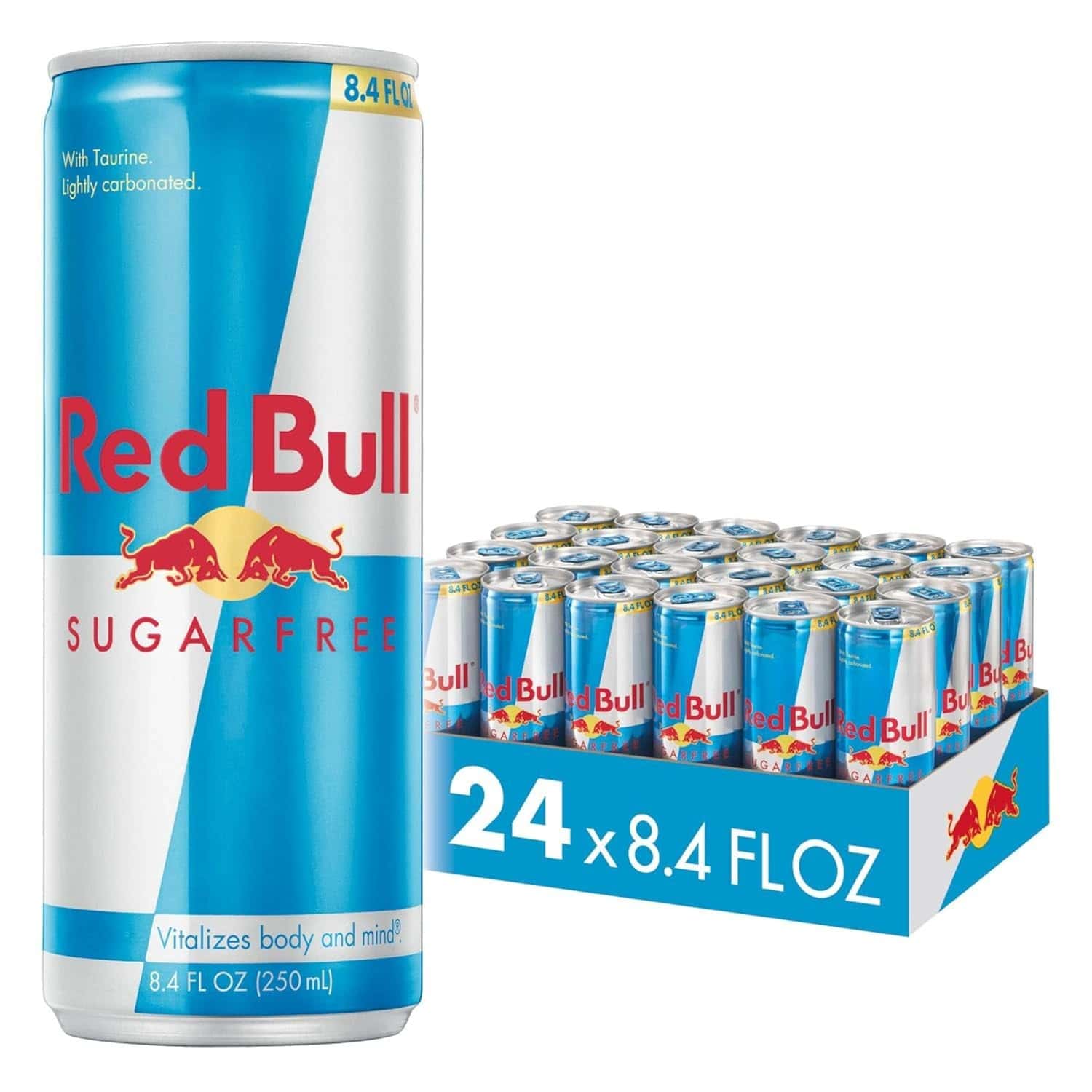 red bull sugar free cans