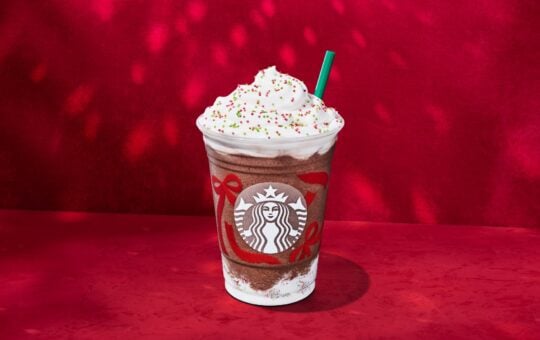 starbucks frozen peppermint hot chocolate at target