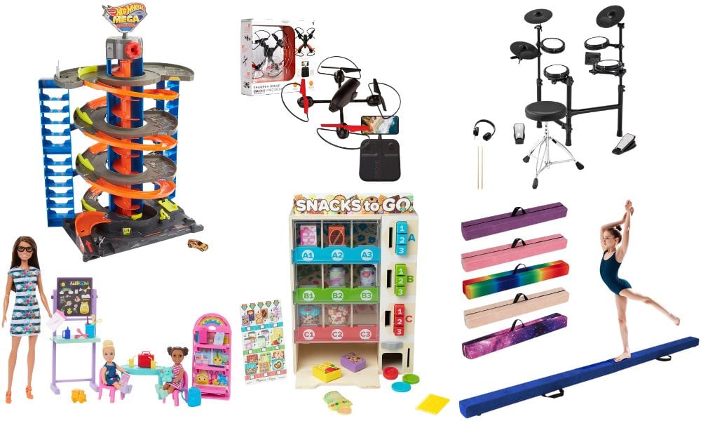 multiple toys