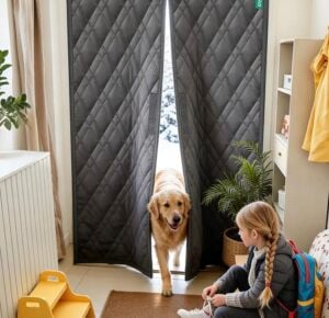 AEOCOO Insulated Door Curtains