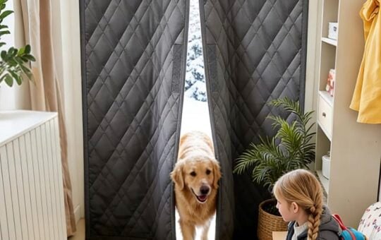 AEOCOO Insulated Door Curtains