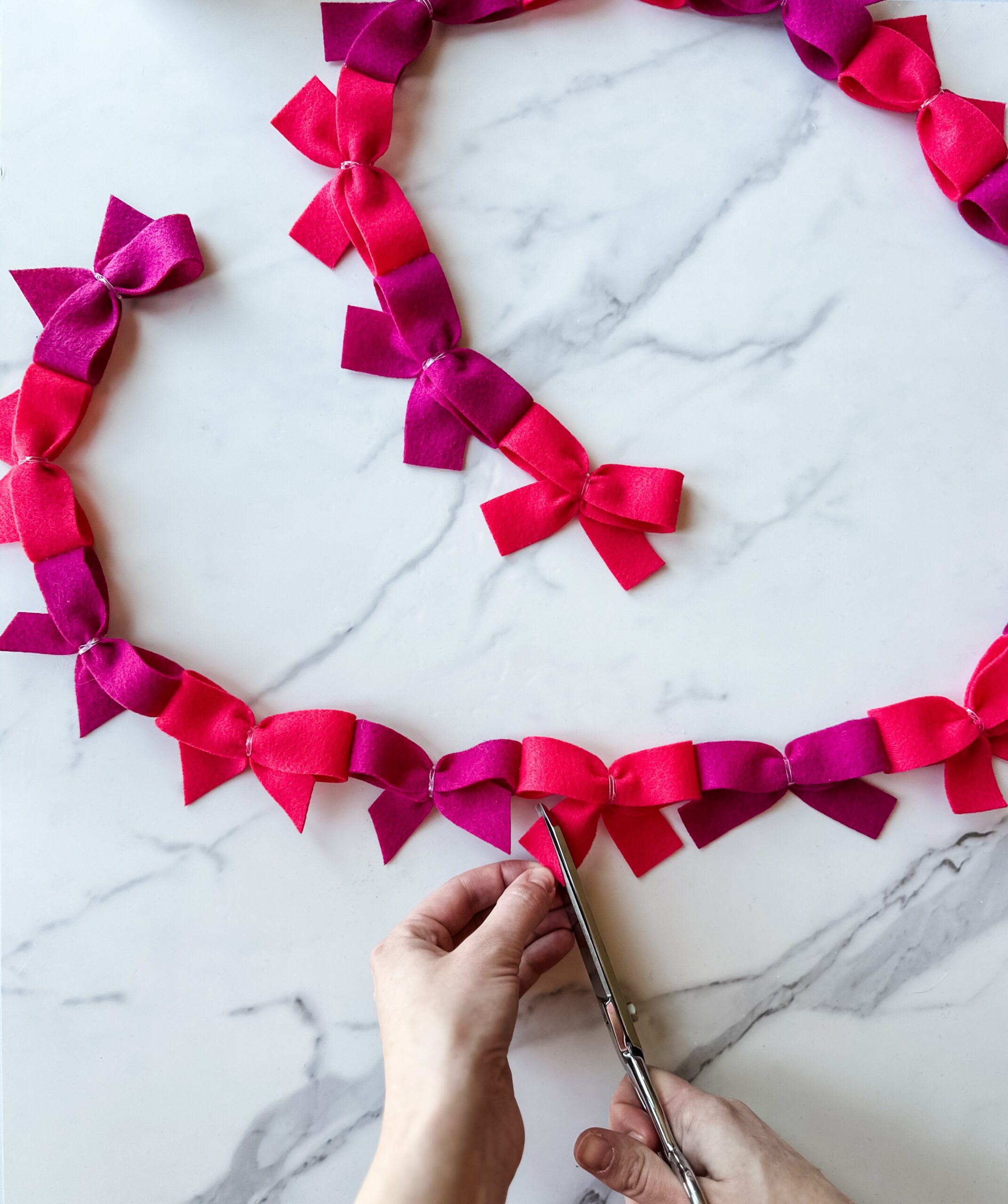 felt garland 
