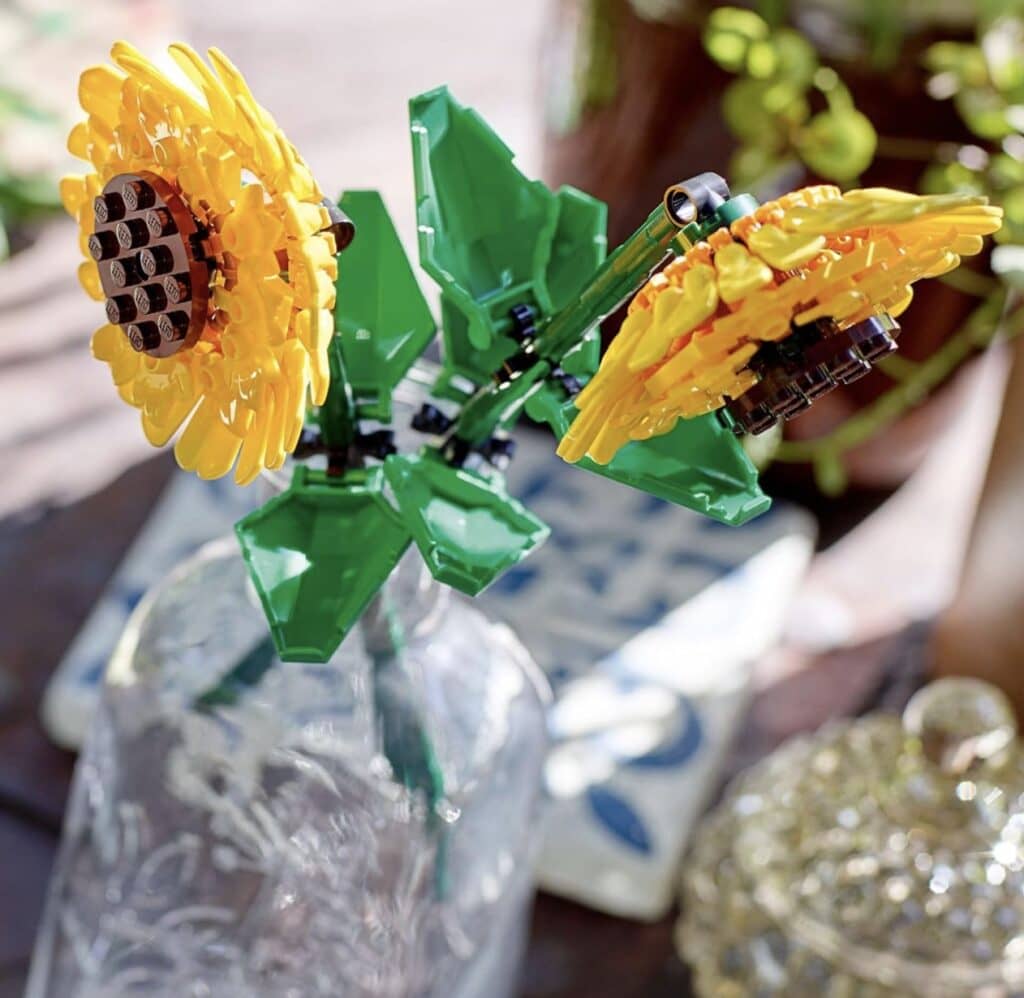 LEGO sunflower