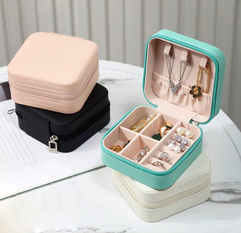MODENGKONGJIAN Jewelry Travel Case
