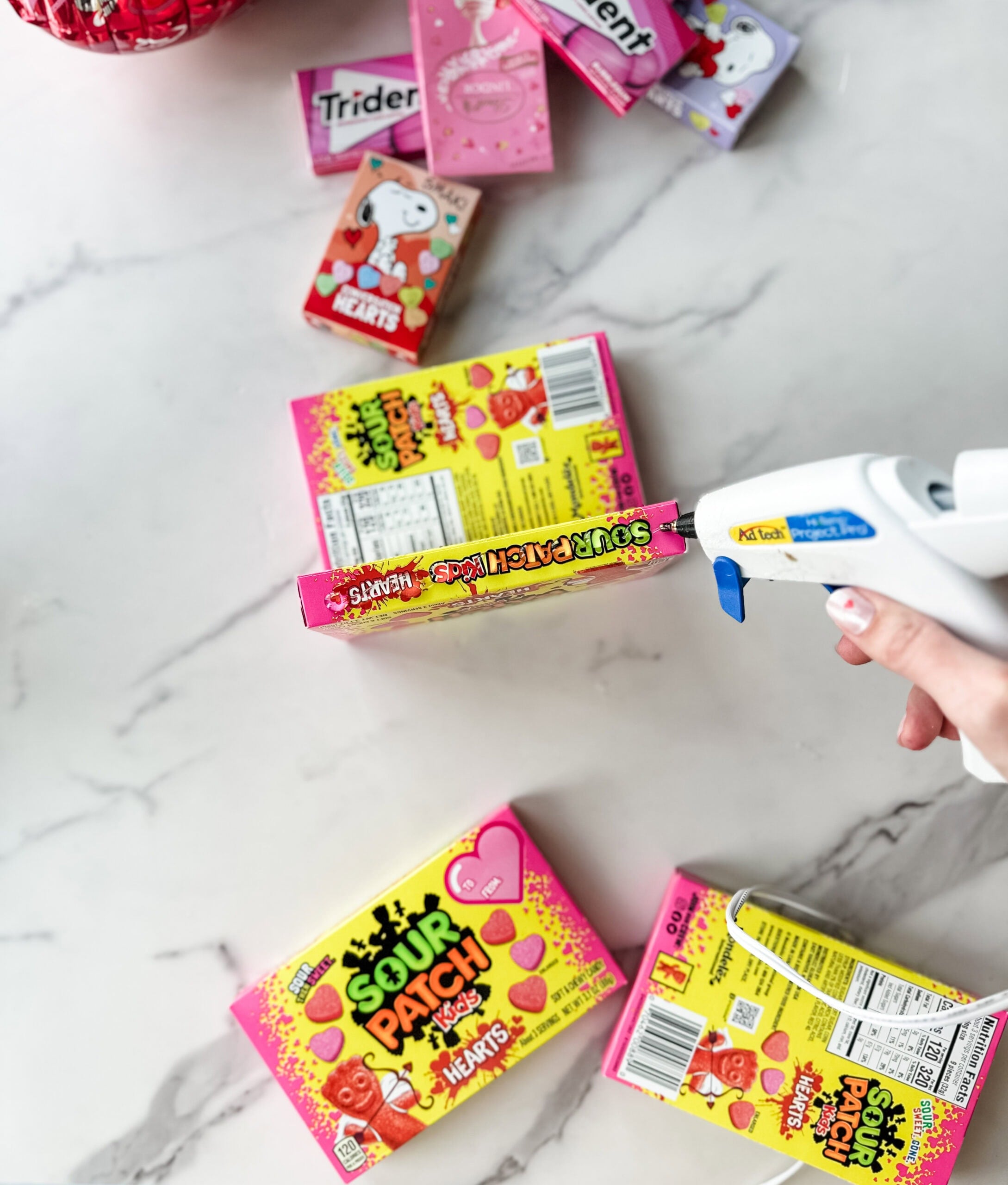 how to make a candy bouquet