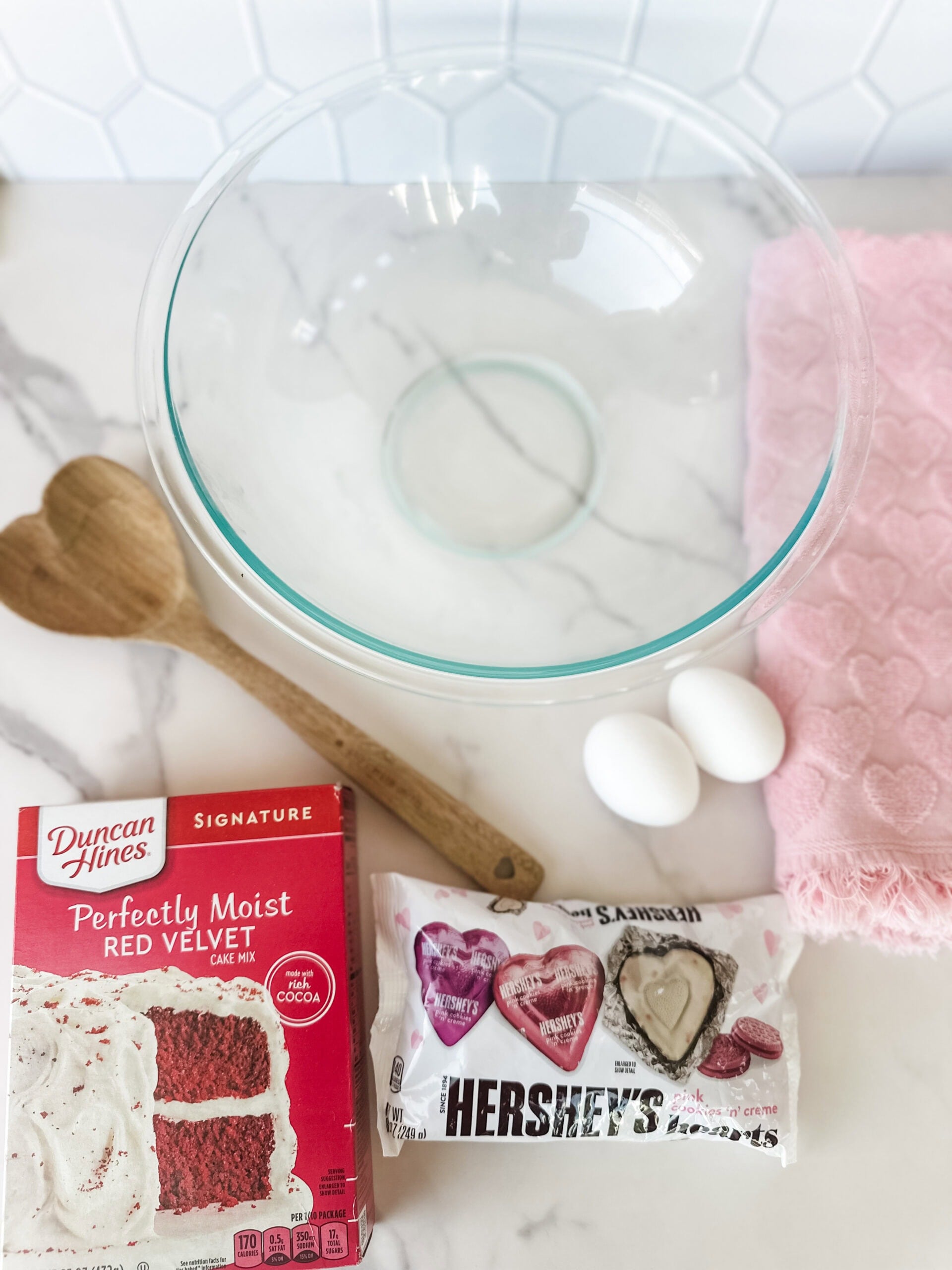 cake mix cookies for valentines day ingredients needed