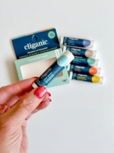 cliganic lip balm