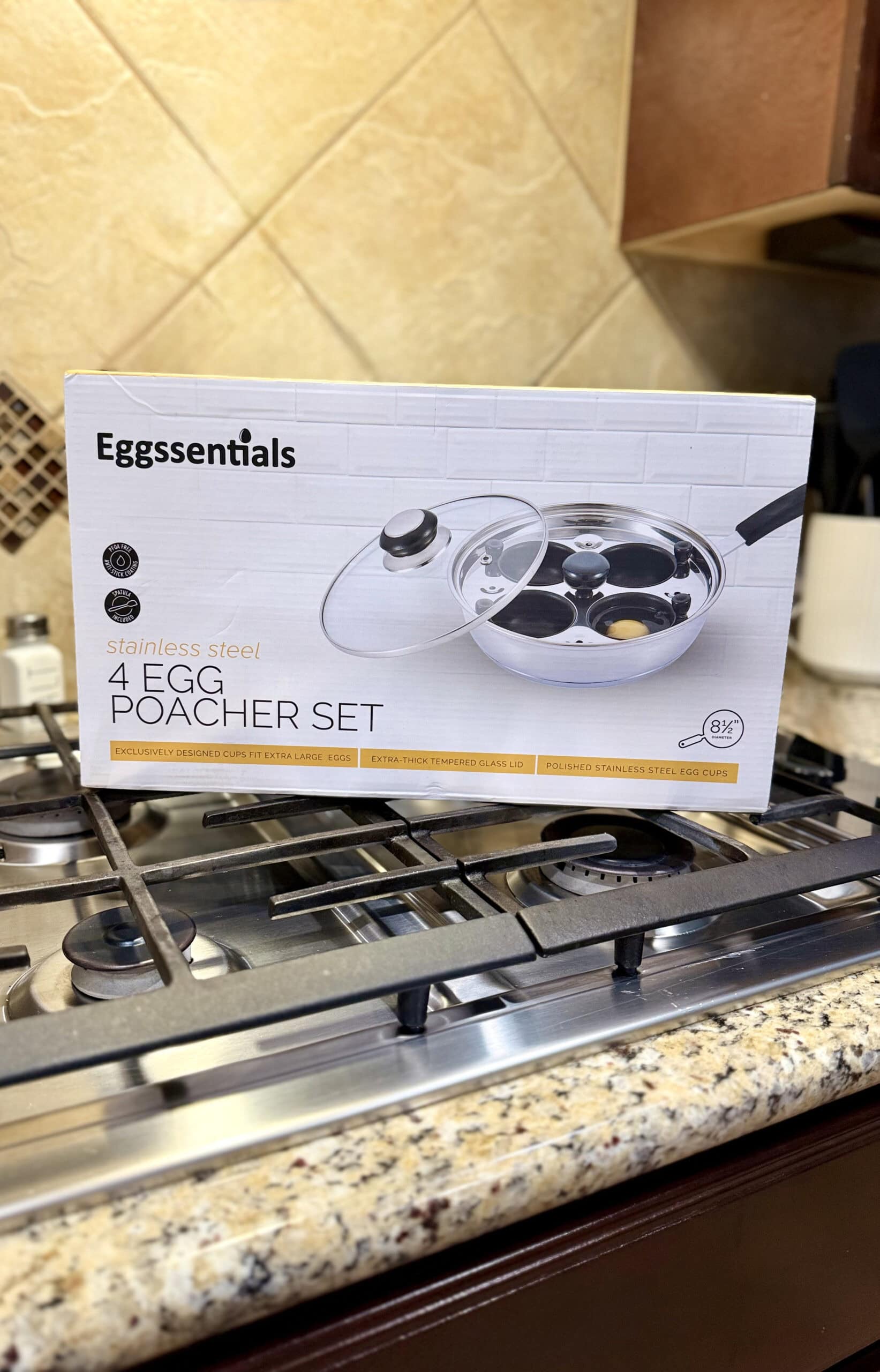 egg poacher pan