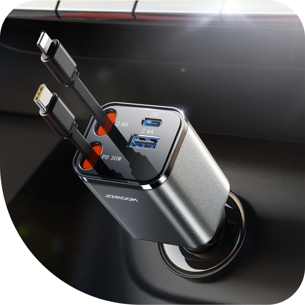 joyroom-car-charger car charger