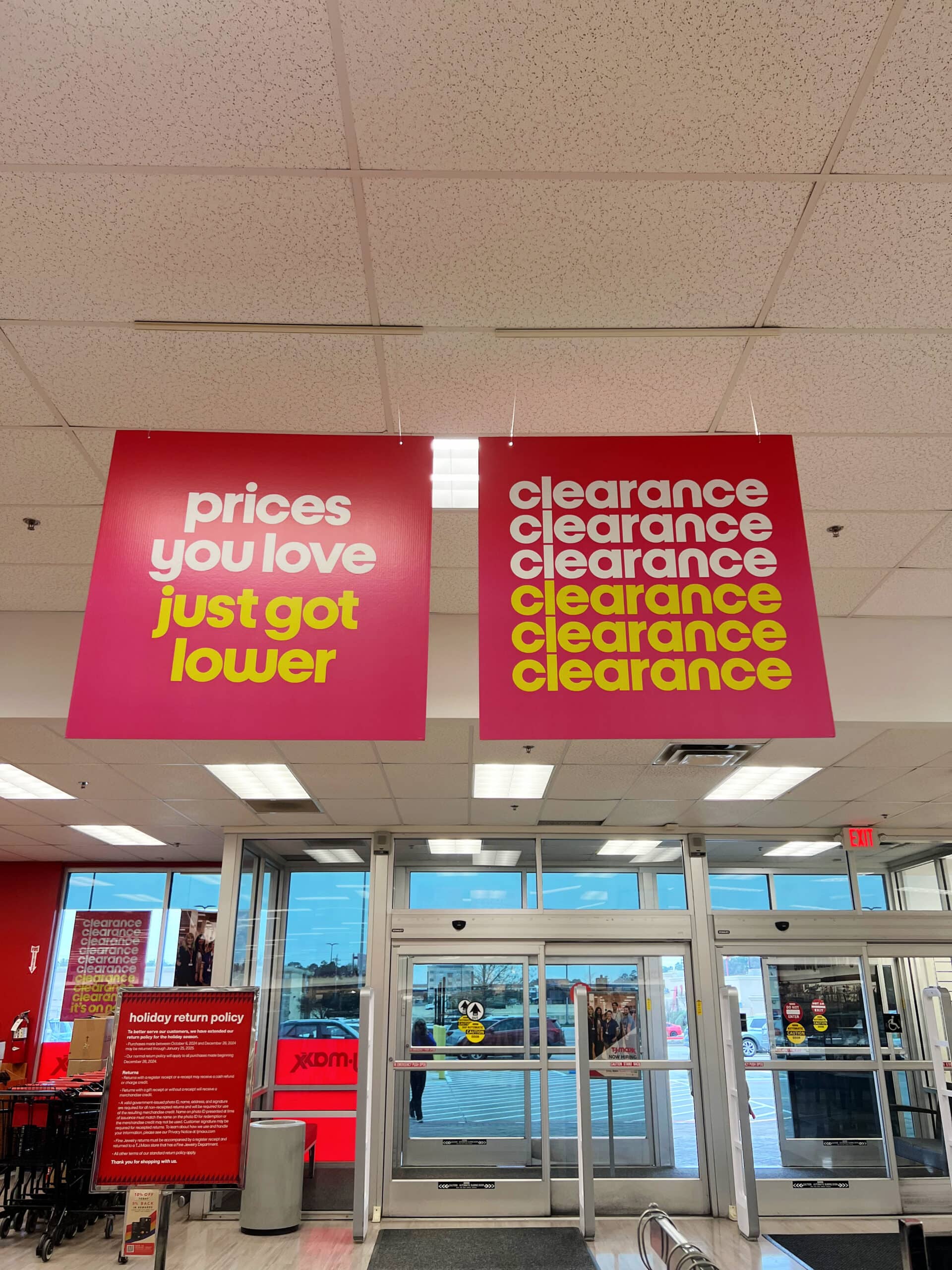 tj maxx clearance 