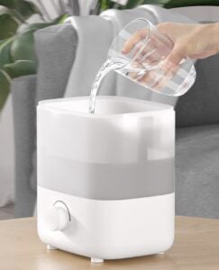 top fill humidifier
