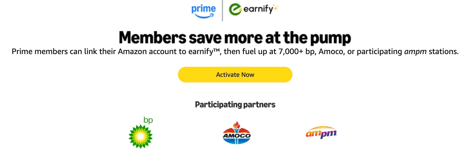 amazon prime fuel savings and earnify