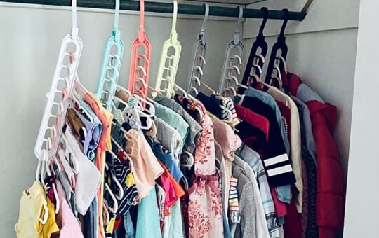 space saving hangers