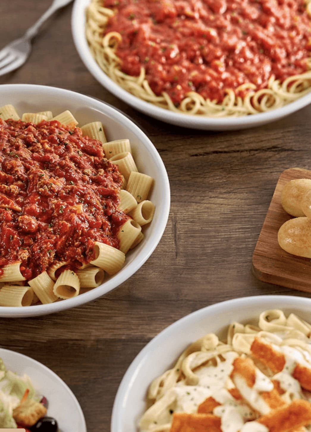 never ending pasta olive garden