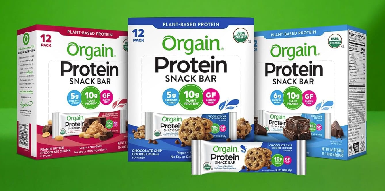 orgain snack bars 