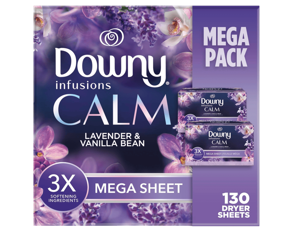 downy dryer sheets mega